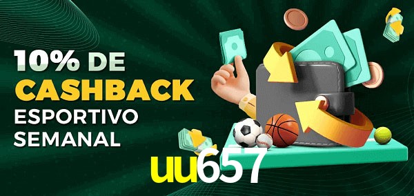 10% de bônus de cashback na uu657