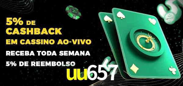 Promoções do cassino ao Vivo uu657
